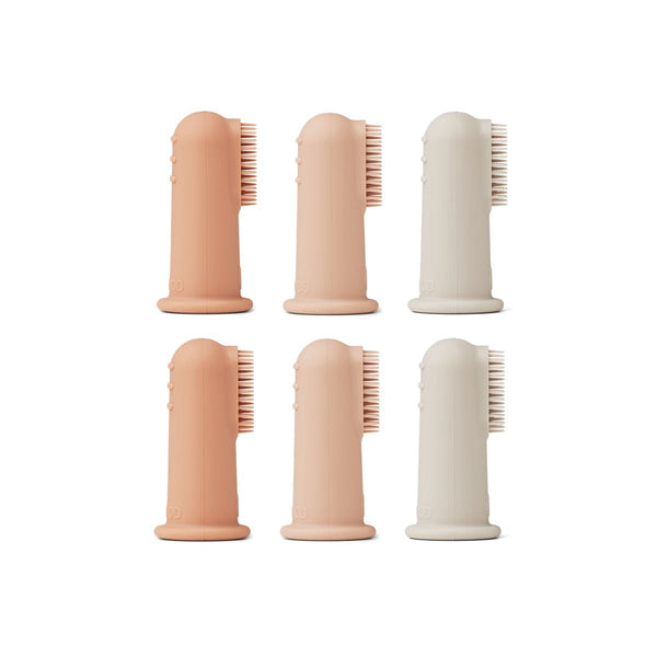 6 ESCOVAS DE DENTES SILICONE LIEWOOD - ROSE MULTI MIX