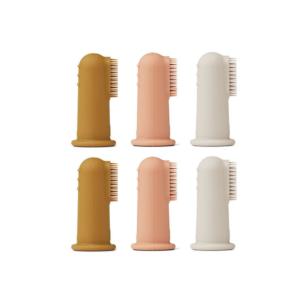 6 ESCOVAS DE DENTES SILICONE LIEWOOD - ROSE MULTI MIX