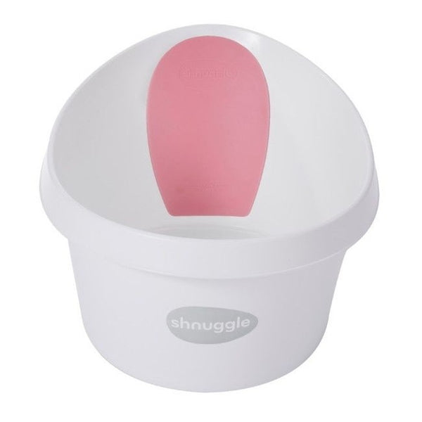 SHNUGGLE BANHEIRA XL - WHITE/PINK