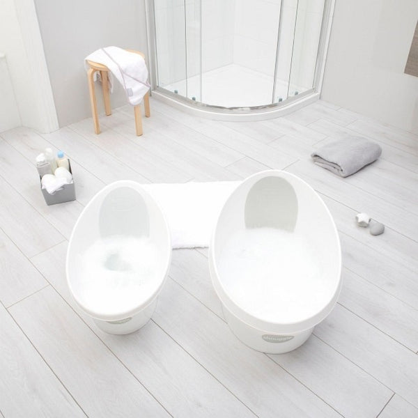 SHNUGGLE BANHEIRA XL - WHITE/PINK