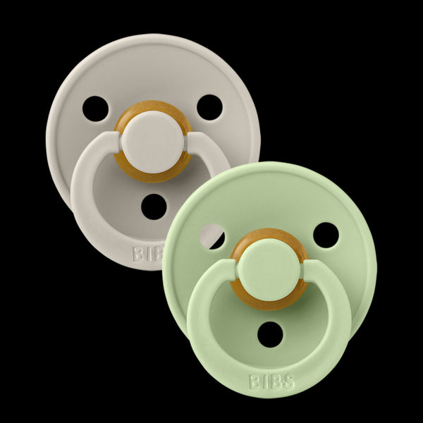 2 CHUPETAS BIBS 0-6 MESES