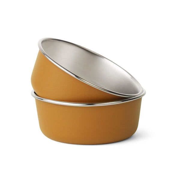 2 TIGELAS METÁLICAS