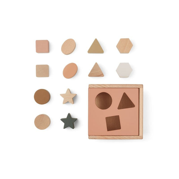 CAIXA PUZZLE - GEOMETRIC TUSCANY ROSE MULTI MIX