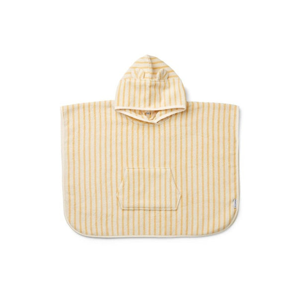 PONCHO 1-2 ANOS - STRIPE JOJOBA/CREME DE LA CREME