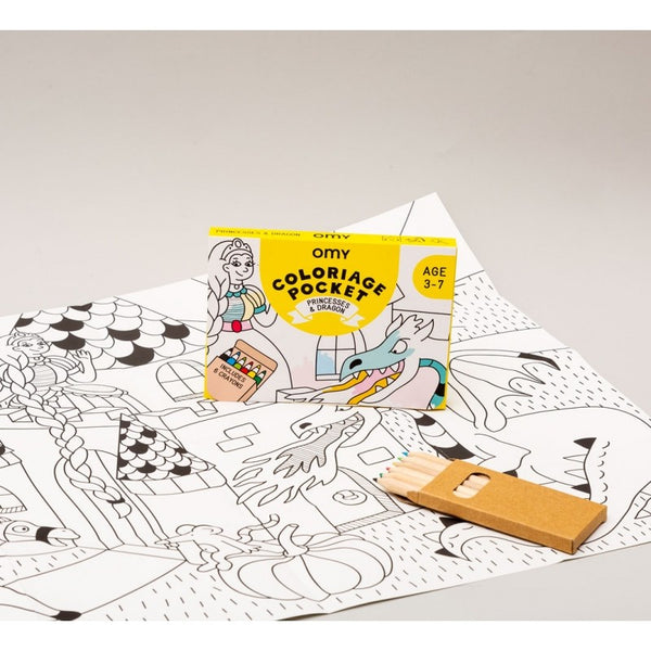 OMY POCKET COLORING BOOK