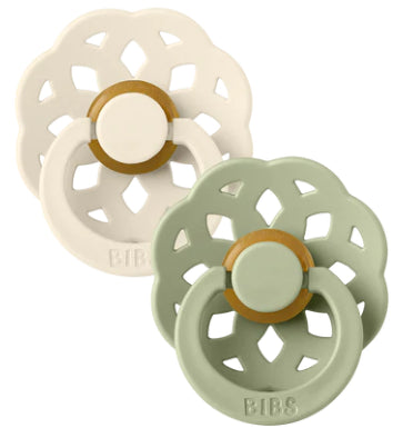 2 CHUPETAS BIBS 0-6 MESES