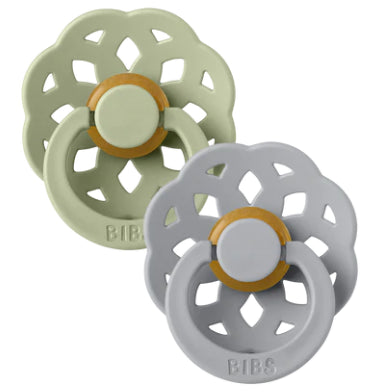 2 CHUPETAS BIBS 0-6 MESES