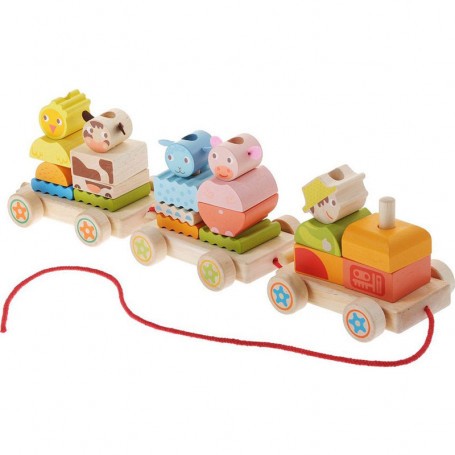 COMBOIO DE EMPILHAR E PUXAR