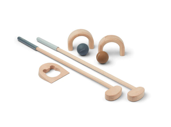 CONJUNTO DE GOLF - DUSTY MINT/GARDEN GREEN MIX