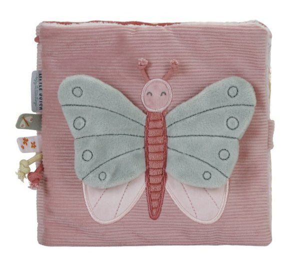 LIVRO DE TECIDO - FLOWERS & BUTTERFLIES