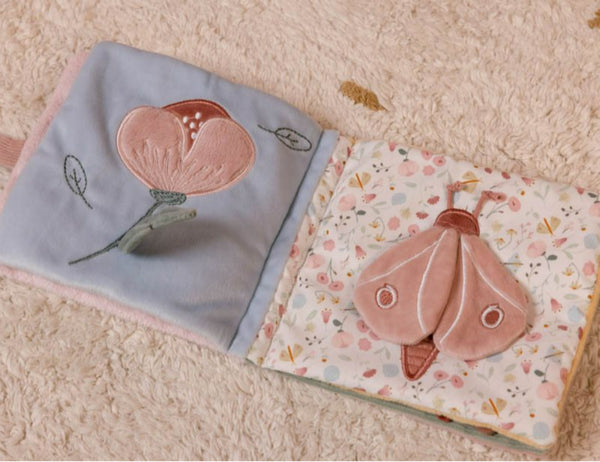 LIVRO DE TECIDO - FLOWERS & BUTTERFLIES