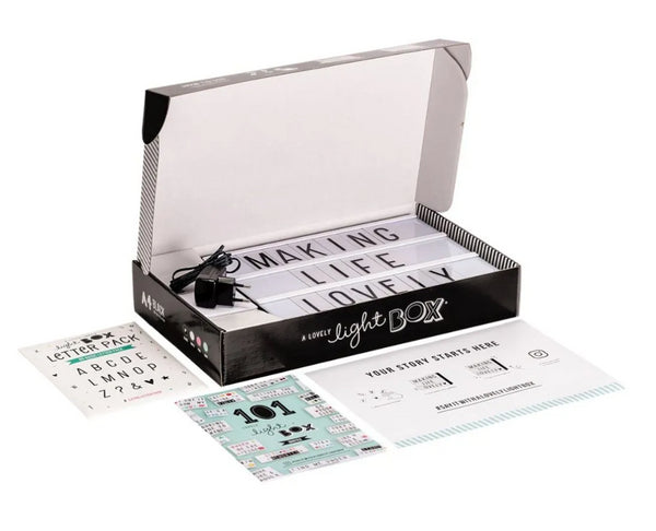 LIGHTBOX A4 - PRETO