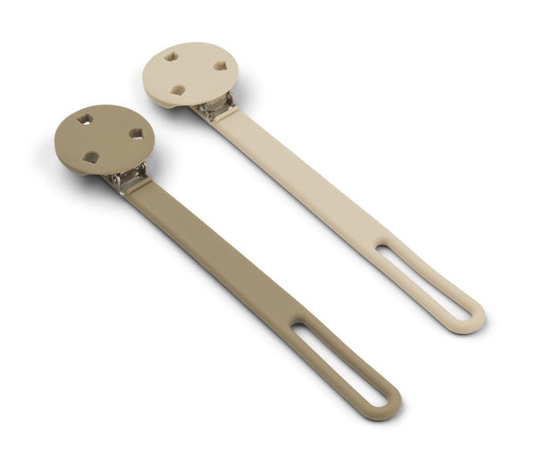 2 PRENDEDORES DE CHUPETA  - DUNE/KOALA MIX