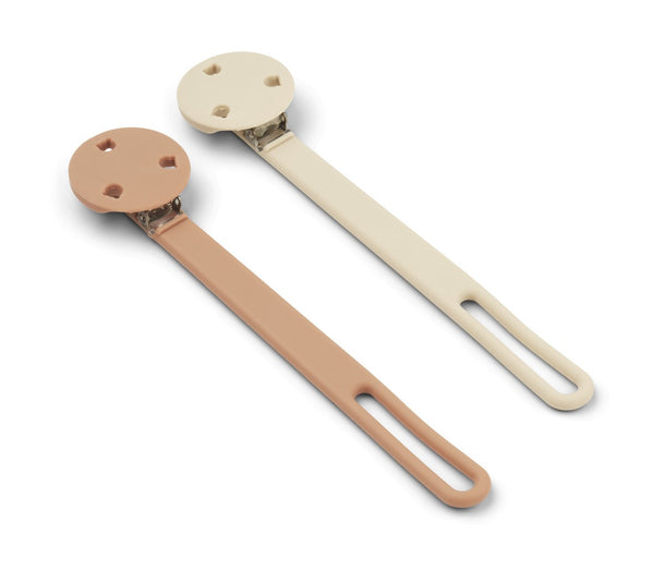 2 PRENDEDORES DE CHUPETA  - DUNE/KOALA MIX