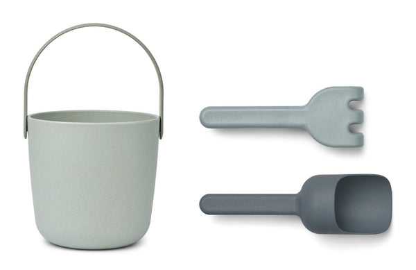 CONJUNTO DE PRAIA - DUSTY MINT MULTI MIX