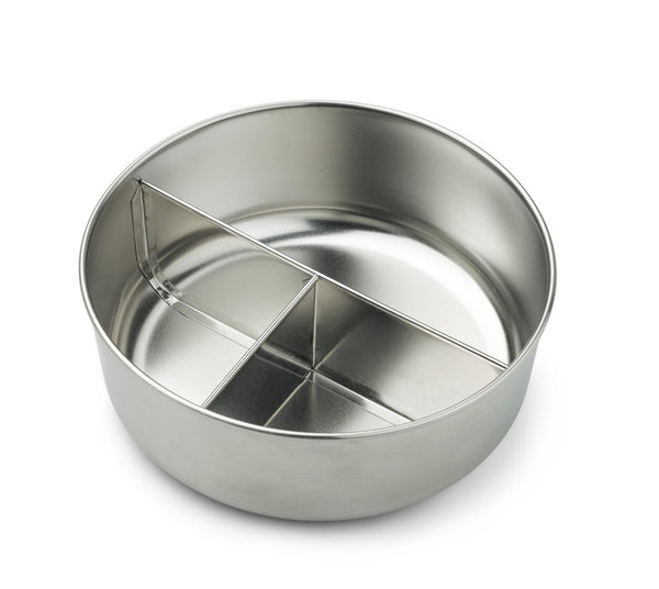 MARMITA METÁLICA 3 DIVISÓRIAS