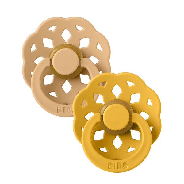 2 CHUPETAS BIBS 0-6 MESES