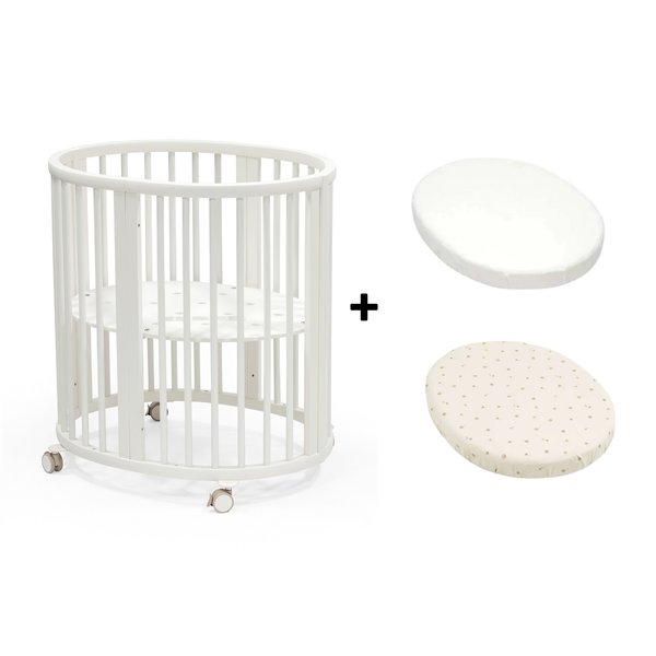 Stokke Sleepi Mini Berço + Colchão + Lençol
