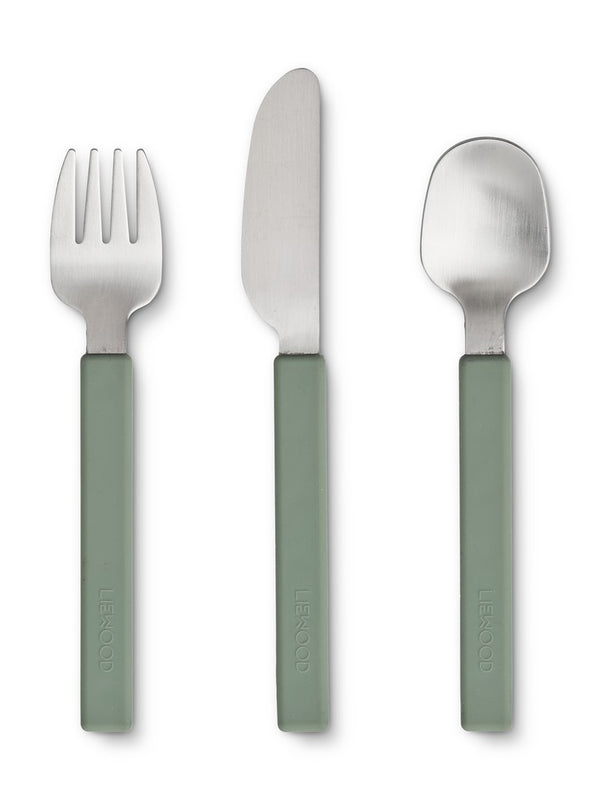 CONJUNTO DE TALHERES JUNIOR - TUSCANY ROSE