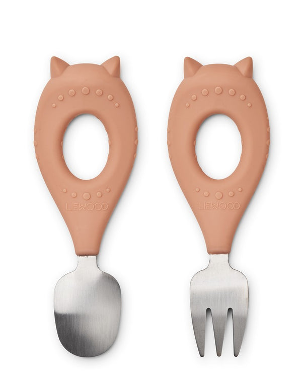 CONJUNTO DE TALHERES BABY - MR. BEAR SANDY