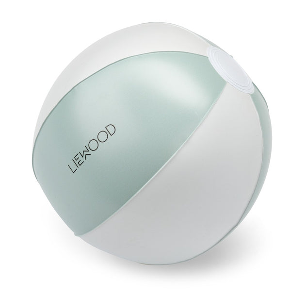 BOLA DE PRAIA - STRIPE DUSTY MINT/CREME DE LA CREME