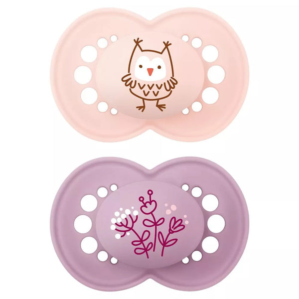 2 CHUPETAS ORIGINAL SILICONE 6+ MAM