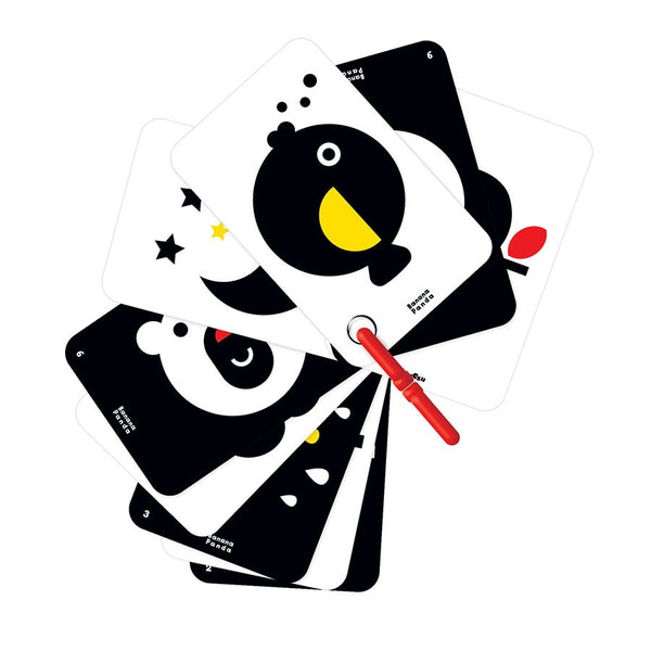 LIVRO DE ALTO CONTRASTE 0M+ COM GUIA PARENTAL