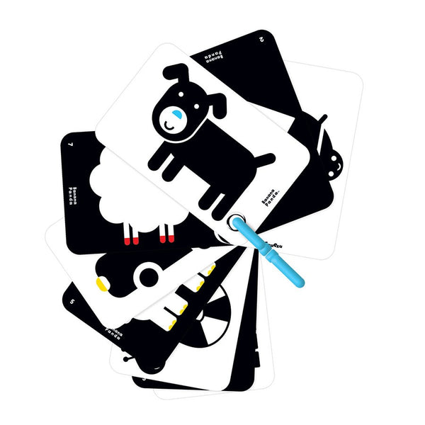 LIVRO DE ALTO CONTRASTE 3M+ COM GUIA PARENTAL