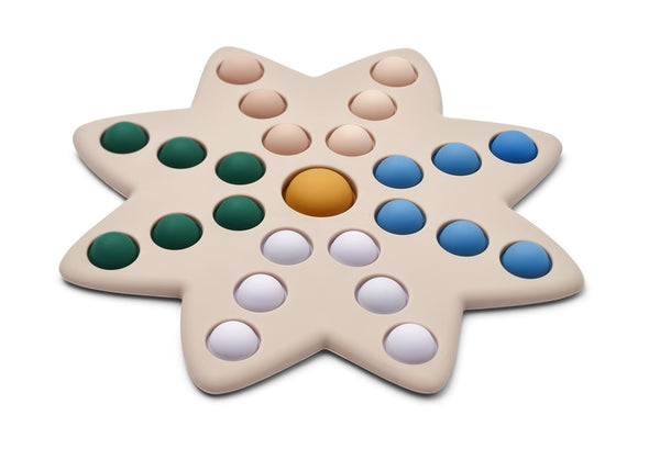 POPIT - STAR GARDEN GREEN MULTI MIX