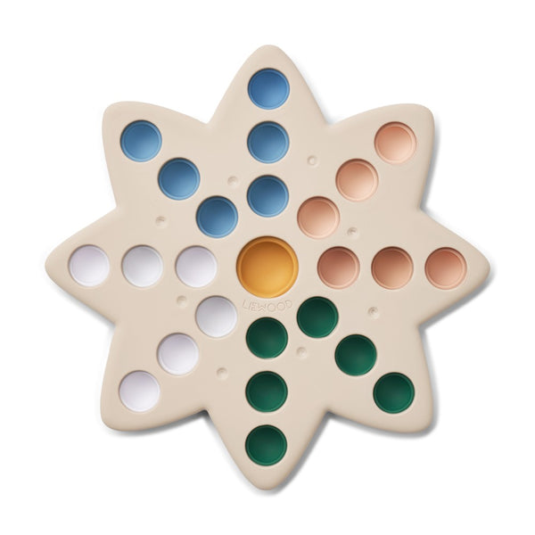 POPIT - STAR GARDEN GREEN MULTI MIX