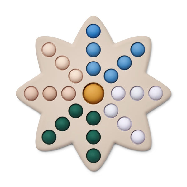 POPIT - STAR GARDEN GREEN MULTI MIX