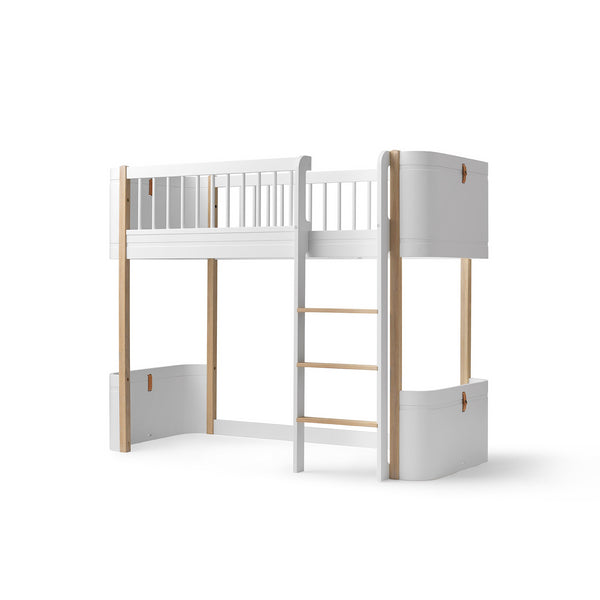 OLIVER FURNITURE CAMA LOFT BAIXO WOOD MINI+