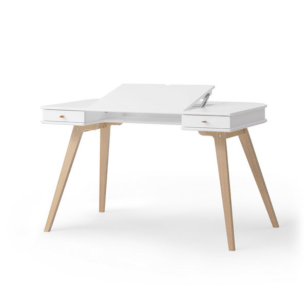 OLIVER FURNITURE SECRETÁRIA WOOD 72.6 CM - WHITE/OAK