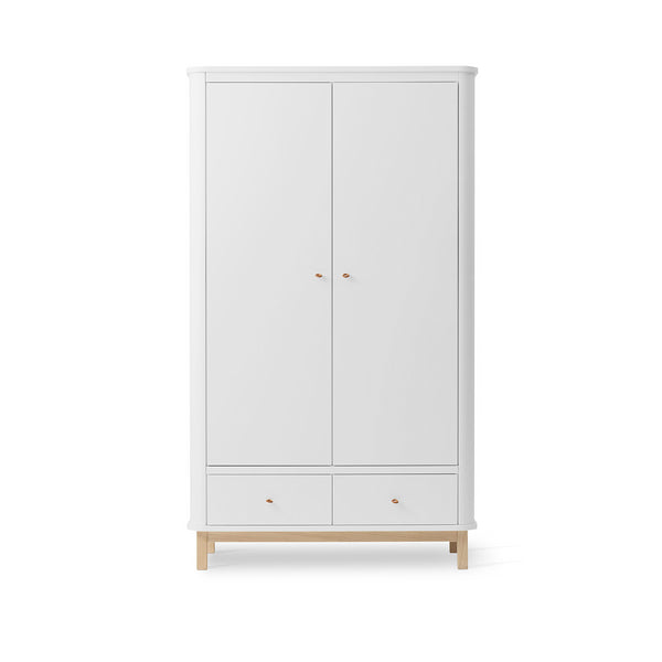 OLIVER FURNITURE ROUPEIRO WOOD 2 PORTAS