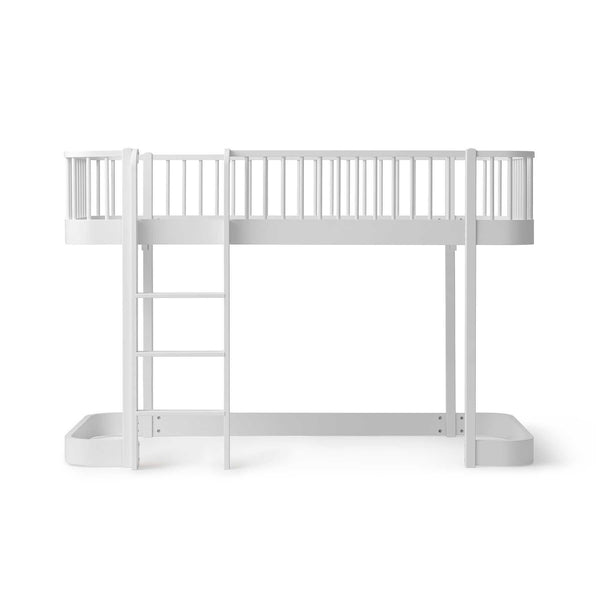 OLIVER FURNITURE CAMA LOFT BAIXO WOOD