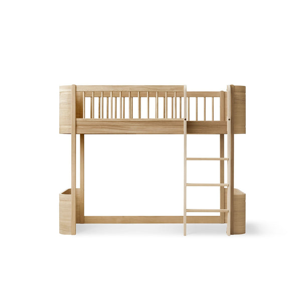 OLIVER FURNITURE CAMA LOFT BAIXO WOOD MINI+