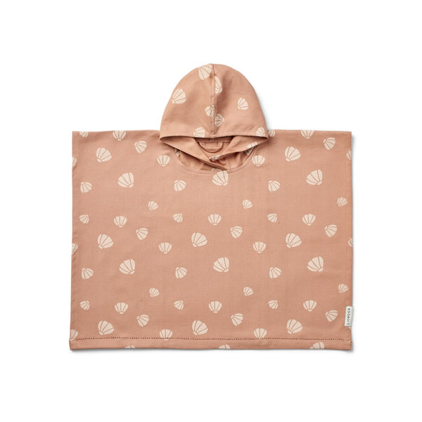 PONCHO 1-2 ANOS - SHELL PALE TUSCANY