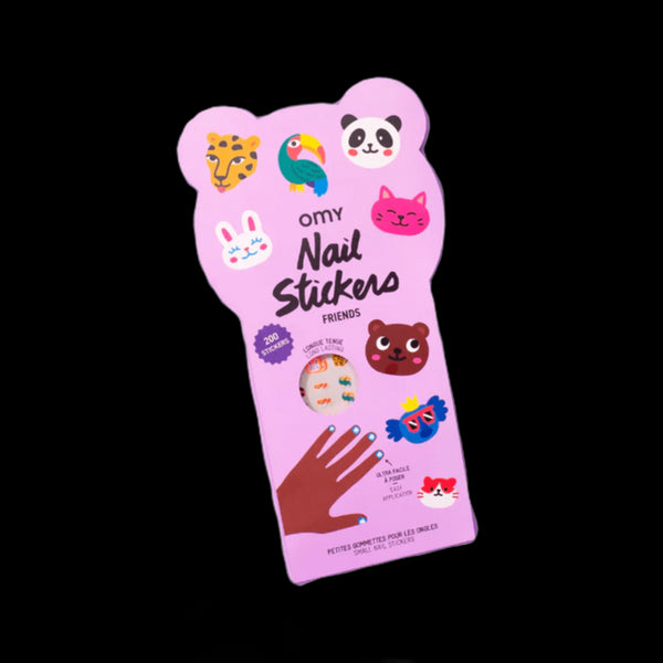 200 AUTOCOLANTES DE UNHAS OMY