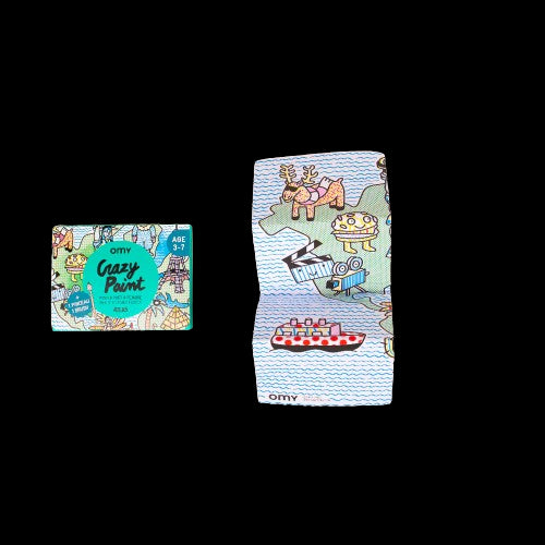 OMY POSTER DE BOLSO COM PINCEL