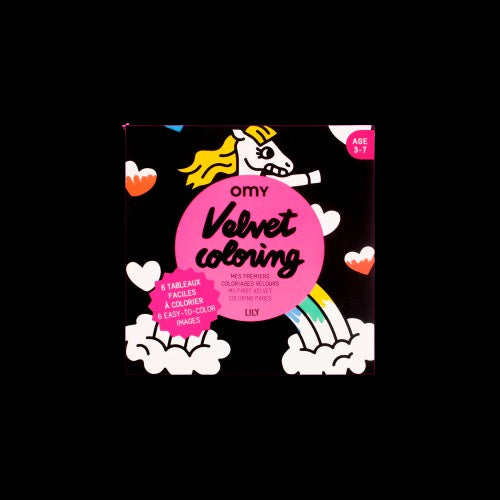 OMY 6 CARTÕES DE VELUDO