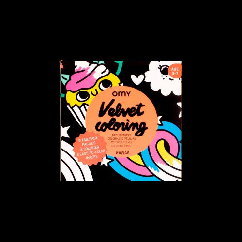 OMY 6 CARTÕES DE VELUDO