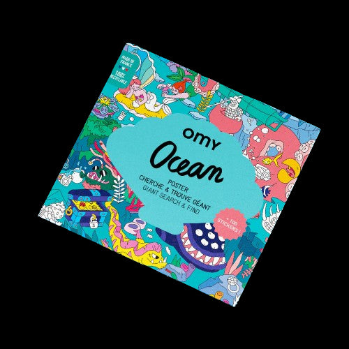 OMY POSTER GIGANTE & STICKERS