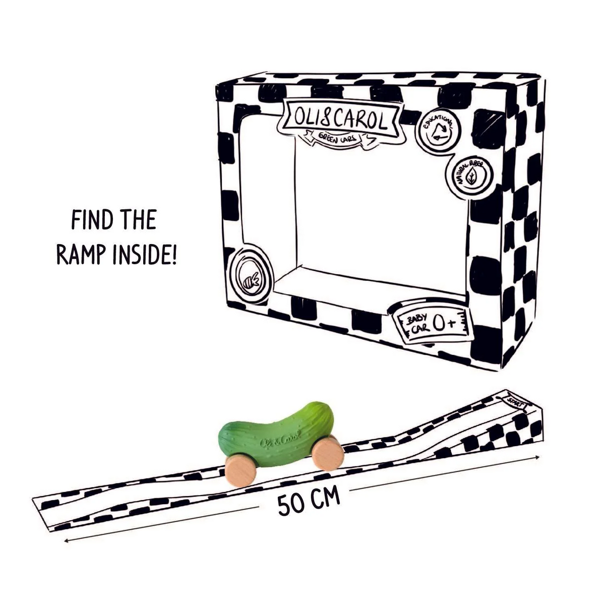 NATURAL RUBBER CAR – My Mini Moon