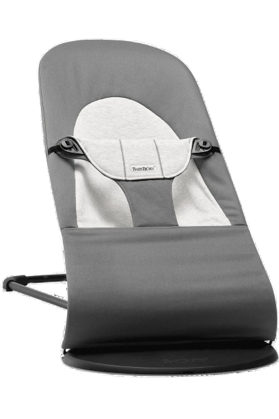 BABYBJORN BOUNCER BALANCE SOFT - SAND GREY, WOVEN/JERSEY, TRI
