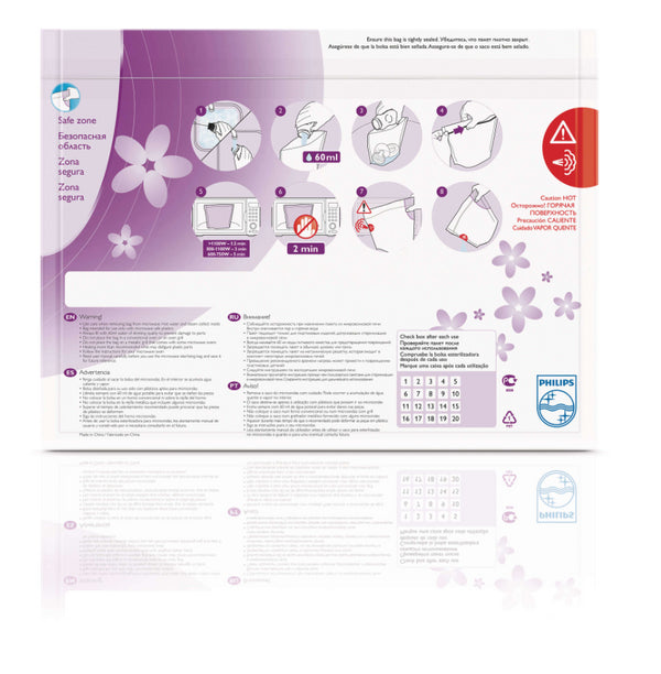 SACOS PARA ESTERILIZAÇÃO PHILIPS AVENT