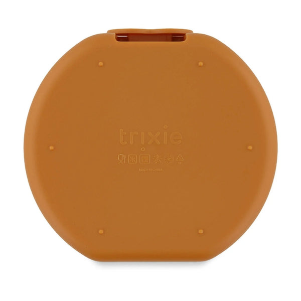 Conjunto de 2 marmitas com clip para crianças, leves e fáceis de abrir, ideais para transportar snacks para a escola, passeios e viagens. Mr Fox