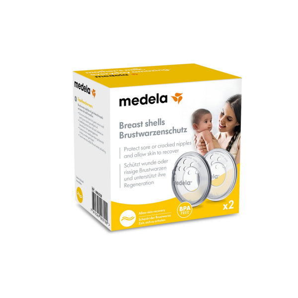 2 MEDELA NIPPLE COVERS