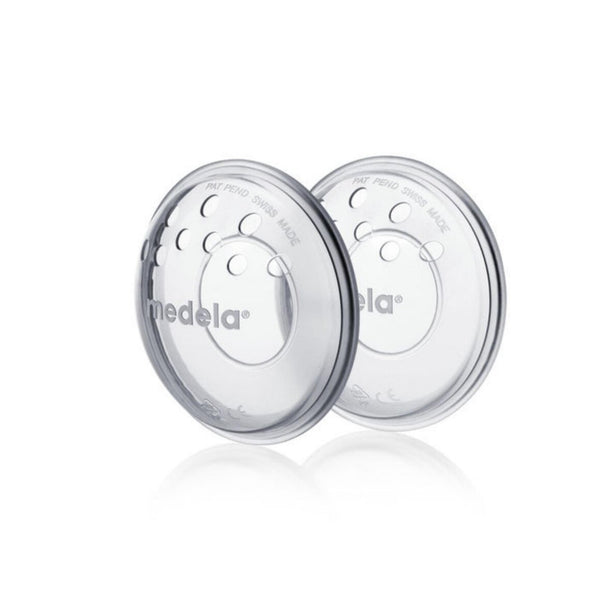 2 MEDELA NIPPLE COVERS