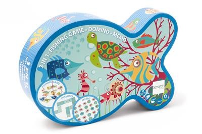 3 EM 1 PESCA, DOMINO, MEMÓRIA