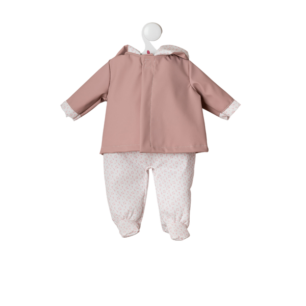 ROUPA PARA LEO - CONJUNTO DE CHUVA ROSA